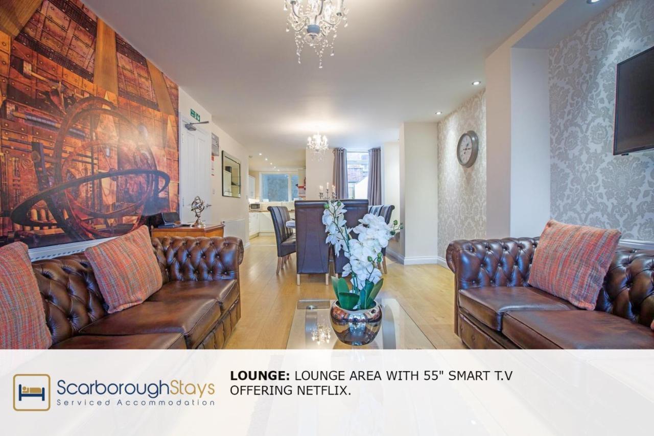 Scarborough Stays - Luxury Townhouse Ideal For Large Groups - Hot Tub Екстериор снимка