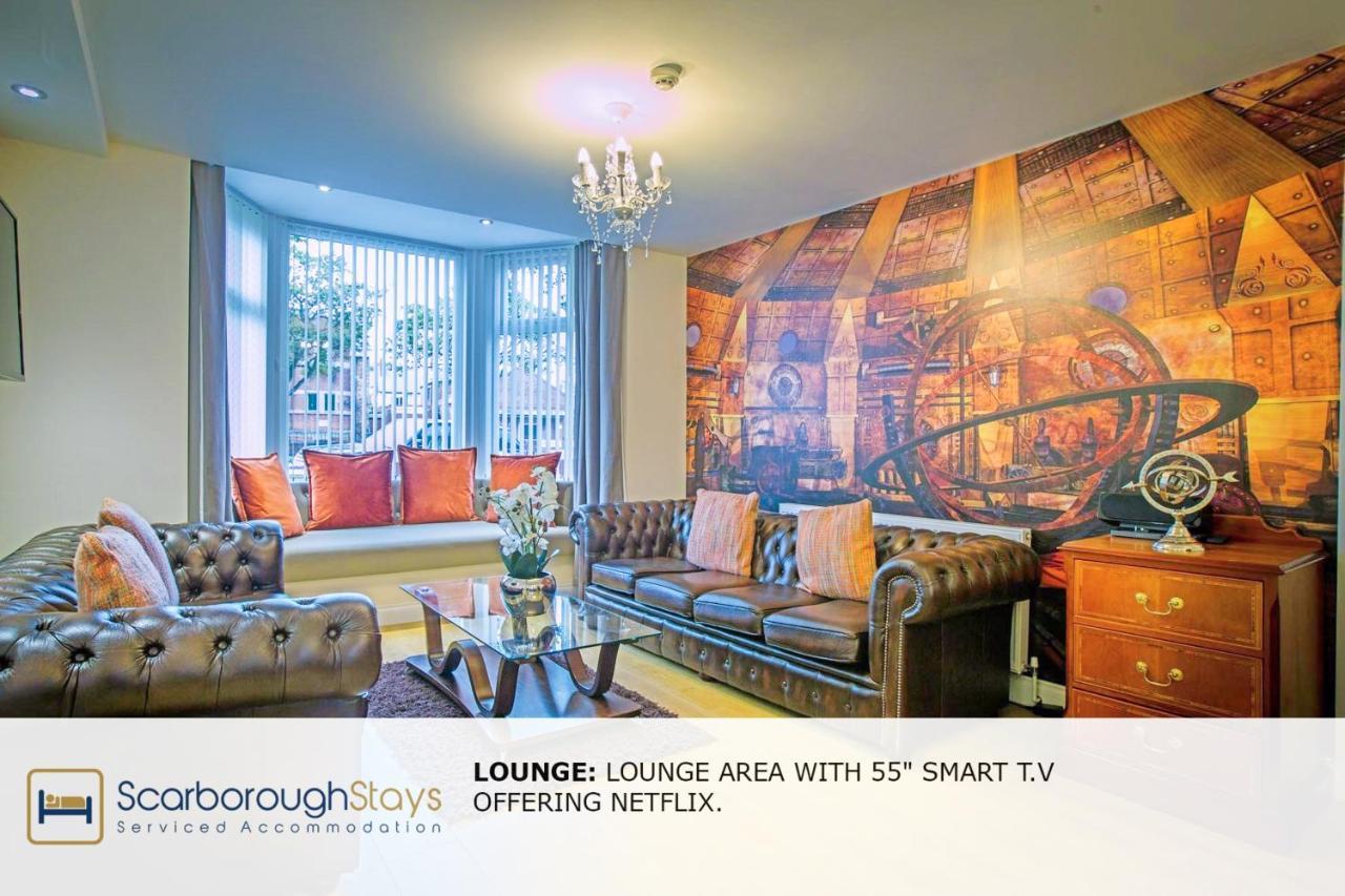 Scarborough Stays - Luxury Townhouse Ideal For Large Groups - Hot Tub Екстериор снимка