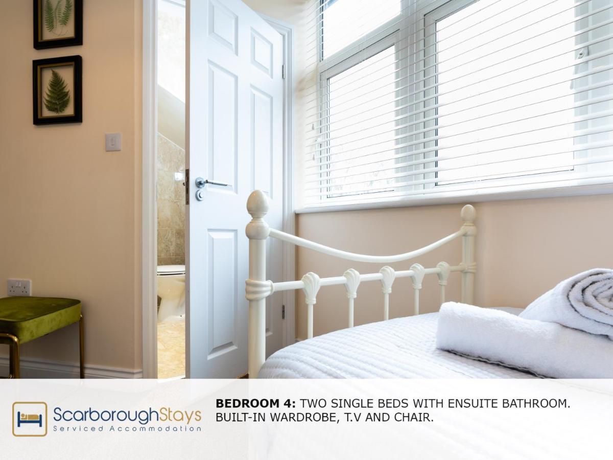Scarborough Stays - Luxury Townhouse Ideal For Large Groups - Hot Tub Екстериор снимка