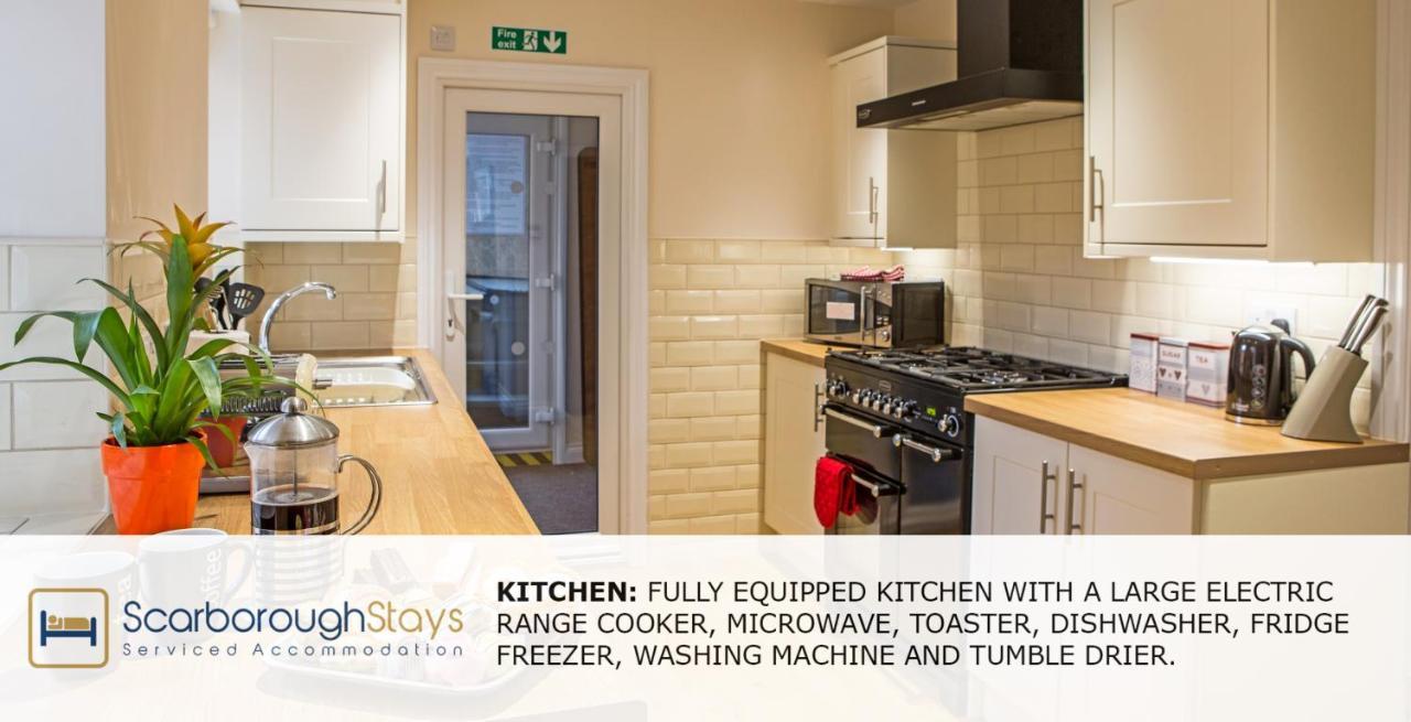Scarborough Stays - Luxury Townhouse Ideal For Large Groups - Hot Tub Екстериор снимка