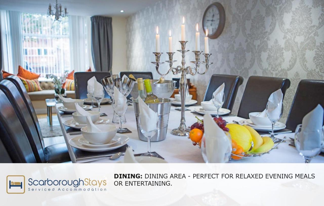 Scarborough Stays - Luxury Townhouse Ideal For Large Groups - Hot Tub Екстериор снимка